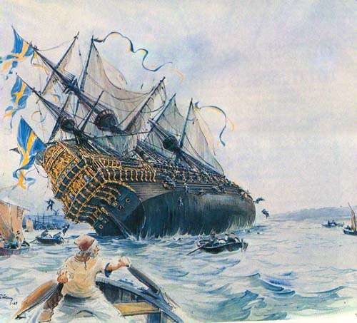 Vasa capsizing