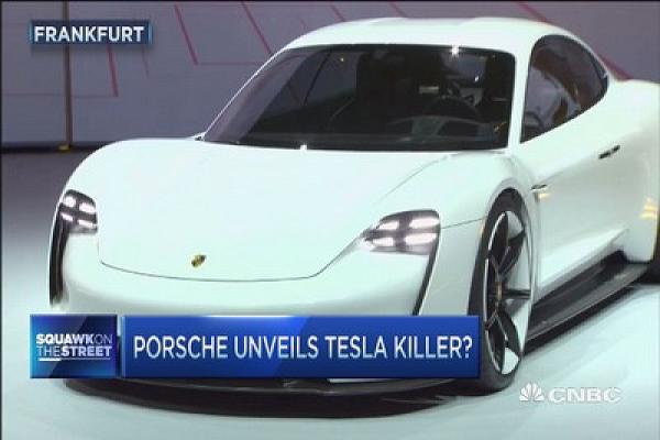 Porsche unvels Tesla Killer